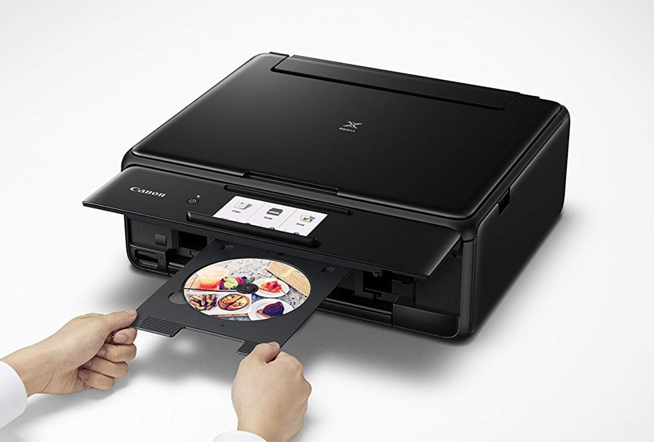 Mariner af lukke Canon TS8120 Printer with CD DVD Printing Capabilities - VIDEOLANE.COM ⏩