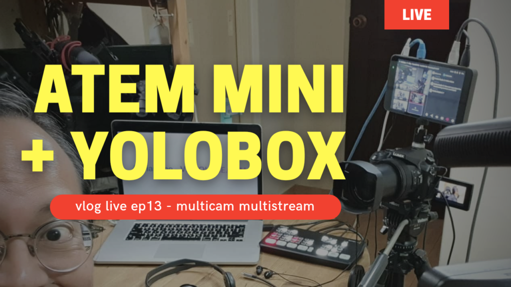 How to Live Stream using Atem Mini and Yolobox to Multiple 