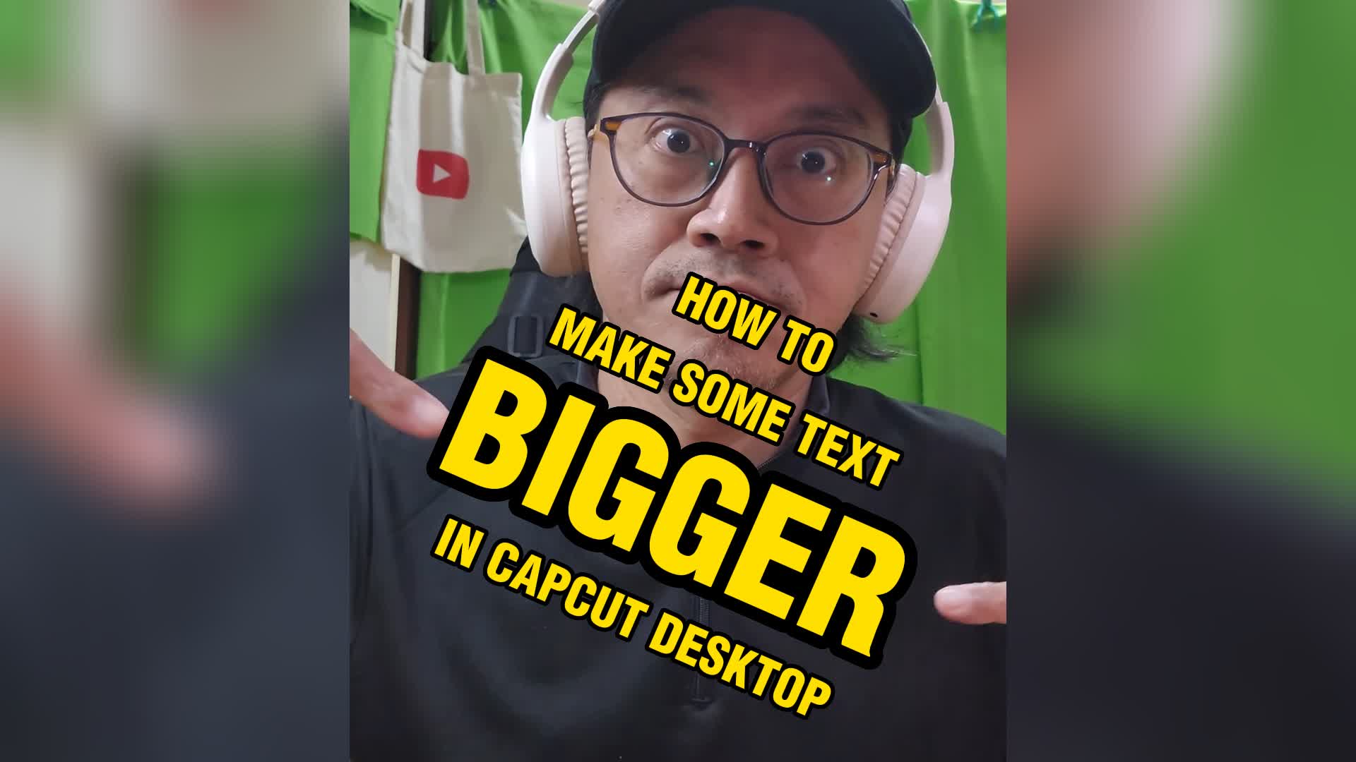 Making Capcut Desktop Text Bigger